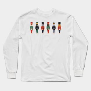 Funny Cat Nutcrackers Long Sleeve T-Shirt